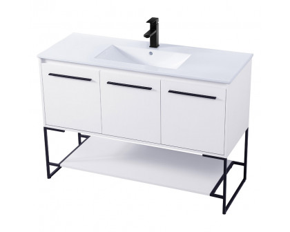 Elegant Bathroom Vanity - White (VF42048WH)