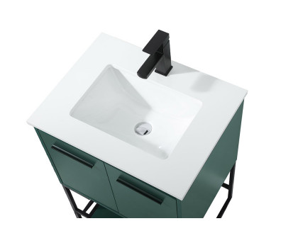 Elegant Bathroom Vanity - Green (VF42524MGN)