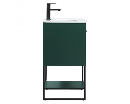 Elegant Bathroom Vanity - Green (VF42524MGN)