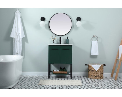 Elegant Bathroom Vanity - Green (VF42524MGN)