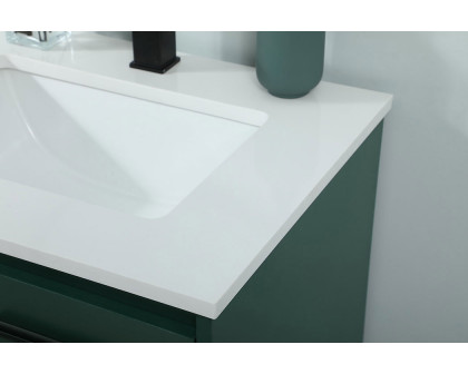 Elegant Bathroom Vanity - Green (VF42524MGN)