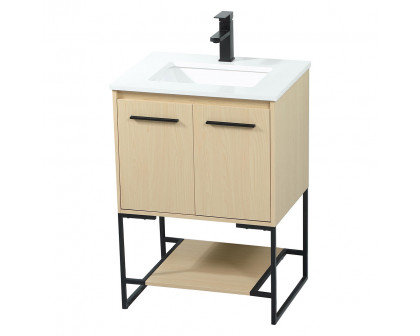 Elegant Bathroom Vanity - Maple (VF42524MMP)