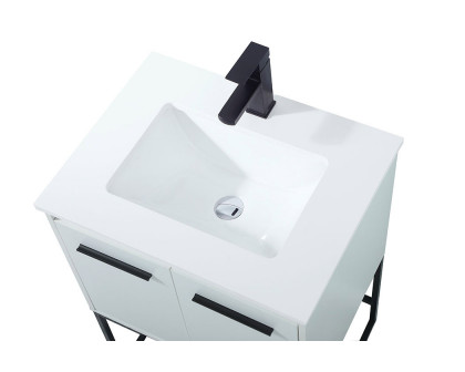 Elegant Bathroom Vanity - White (VF42524MWH)