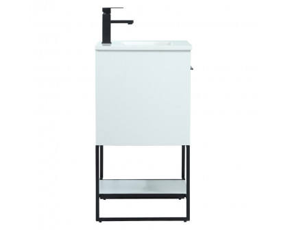 Elegant Bathroom Vanity - White (VF42524MWH)