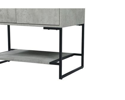 Elegant Bathroom Vanity - Concrete Gray (VF42530MCG)