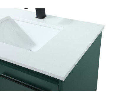 Elegant Bathroom Vanity - Green (VF42530MGN)