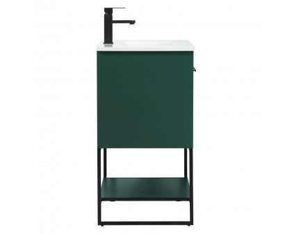 Elegant Bathroom Vanity - Green (VF42530MGN)