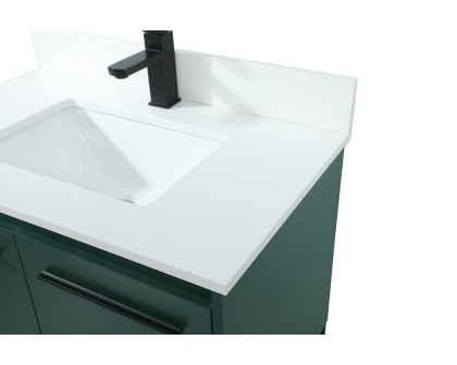 Elegant Bathroom Vanity - Green (VF42530MGN-BS)