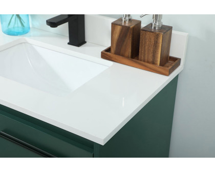 Elegant Bathroom Vanity - Green (VF42530MGN-BS)