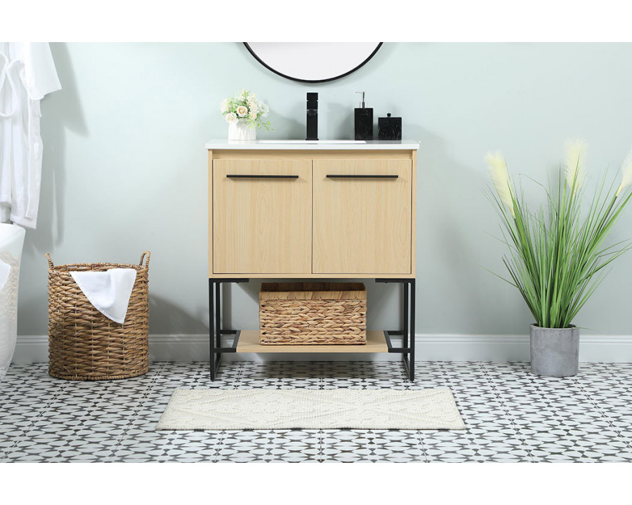 Elegant Bathroom Vanity - Maple (VF42530MMP)