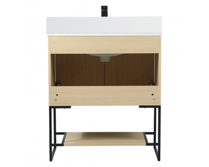 Elegant Bathroom Vanity - Maple (VF42530MMP-BS)