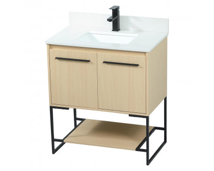 Elegant Bathroom Vanity - Maple (VF42530MMP-BS)