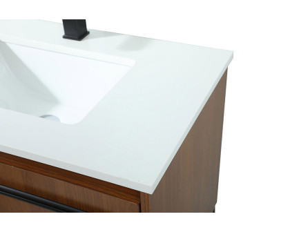 Elegant Bathroom Vanity - Teak (VF42530MTK)