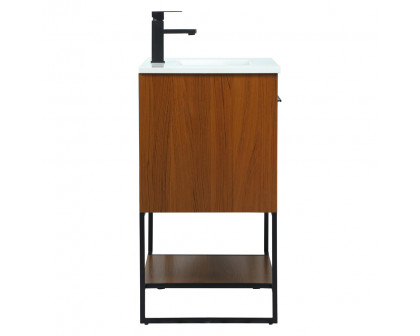 Elegant Bathroom Vanity - Teak (VF42530MTK)