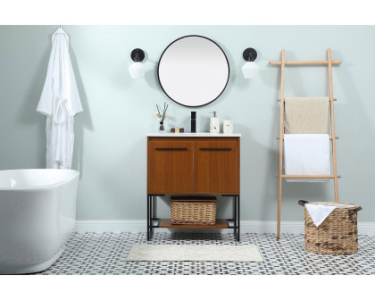 Elegant Bathroom Vanity - Teak (VF42530MTK)