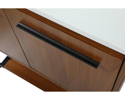 Elegant Bathroom Vanity - Teak (VF42530MTK-BS)