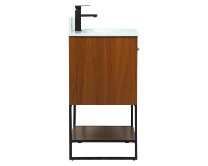 Elegant Bathroom Vanity - Teak (VF42530MTK-BS)