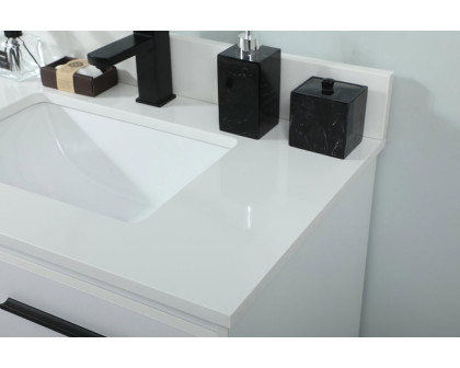 Elegant Bathroom Vanity - White (VF42530MWH-BS)