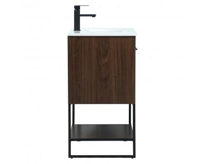 Elegant Bathroom Vanity - Walnut (VF42530MWT)