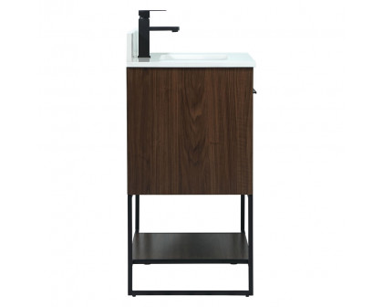 Elegant Bathroom Vanity - Walnut (VF42530MWT-BS)