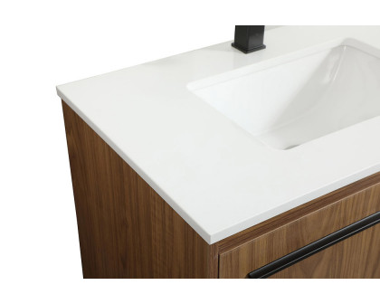 Elegant Bathroom Vanity - Walnut Brown (VF42530WB)