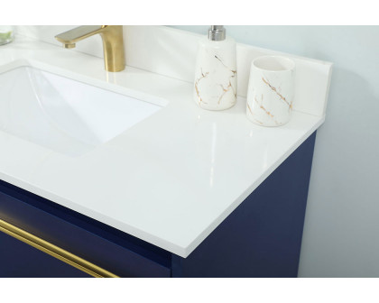 Elegant Bathroom Vanity - Blue (VF42536MBL-BS)