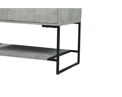 Elegant Bathroom Vanity - Concrete Gray (VF42536MCG)