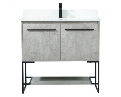 Elegant - Bathroom Vanity (PNT-VF42536)