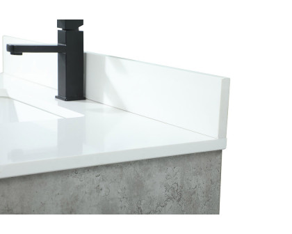 Elegant Bathroom Vanity - Concrete Gray (VF42536MCG-BS)