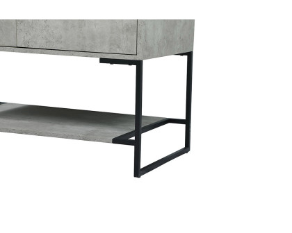 Elegant Bathroom Vanity - Concrete Gray (VF42536MCG-BS)