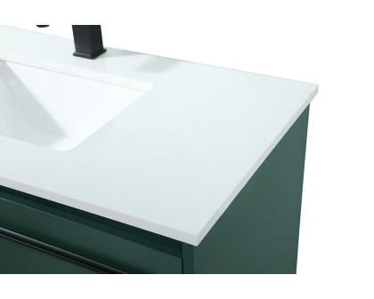 Elegant Bathroom Vanity - Green (VF42536MGN)