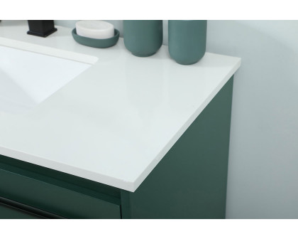 Elegant Bathroom Vanity - Green (VF42536MGN)