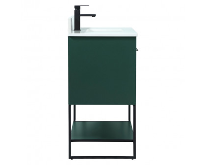 Elegant Bathroom Vanity - Green (VF42536MGN-BS)