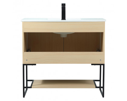 Elegant Bathroom Vanity - Maple (VF42536MMP)