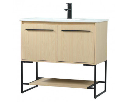 Elegant Bathroom Vanity - Maple (VF42536MMP)