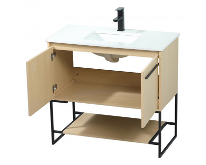 Elegant Bathroom Vanity - Maple (VF42536MMP)