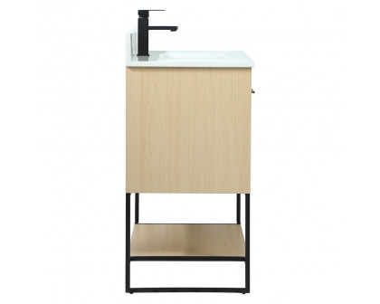 Elegant Bathroom Vanity - Maple (VF42536MMP-BS)