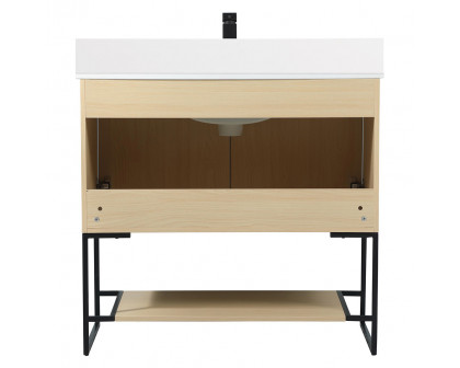 Elegant Bathroom Vanity - Maple (VF42536MMP-BS)