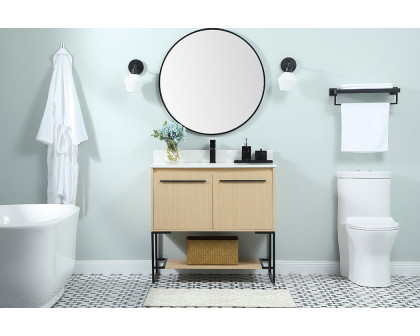 Elegant Bathroom Vanity - Maple (VF42536MMP-BS)