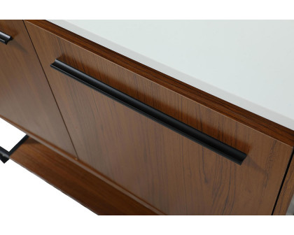 Elegant Bathroom Vanity - Teak (VF42536MTK)