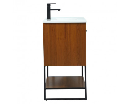 Elegant Bathroom Vanity - Teak (VF42536MTK)