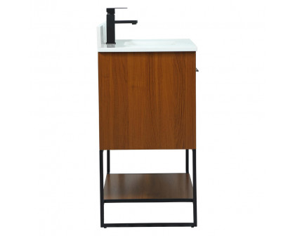 Elegant Bathroom Vanity - Teak (VF42536MTK-BS)