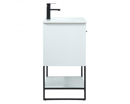 Elegant Bathroom Vanity - White (VF42536MWH)