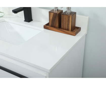 Elegant Bathroom Vanity - White (VF42536MWH-BS)