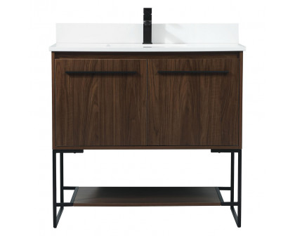 Elegant - Bathroom Vanity (PNT-VF42536)