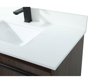 Elegant Bathroom Vanity - Walnut (VF42536MWT-BS)