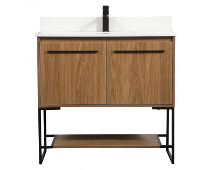 Elegant - Bathroom Vanity (PNT-VF42536)