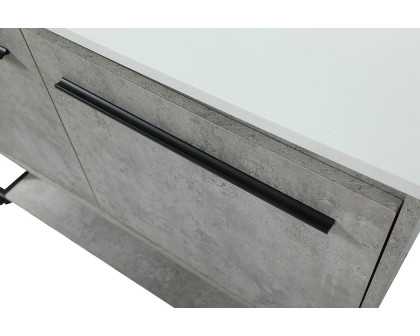 Elegant Bathroom Vanity - Concrete Gray (VF42540MCG-BS)