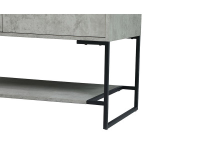 Elegant Bathroom Vanity - Concrete Gray (VF42540MCG-BS)