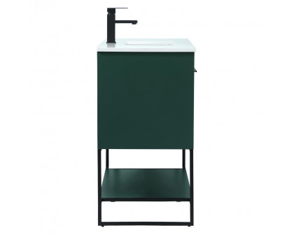 Elegant Bathroom Vanity - Green (VF42540MGN)